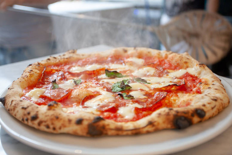 €25 instead of up to €39 for a pizza, glass of wine and dessert each for two people at Sano Pizza, Dublin - save up to 36%