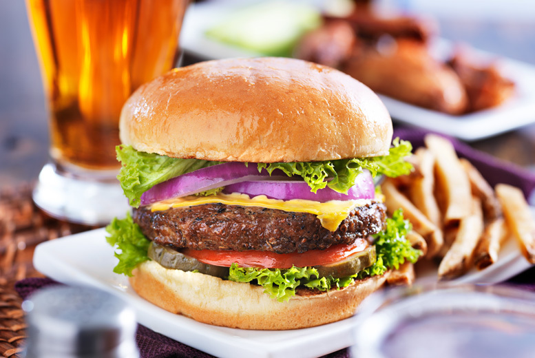 €14 instead of up to €59 for a choice of chicken or beef burger, fries and beer each for two people at O'Shea's Irish Restaurant, Temple Bar - save up to 76%